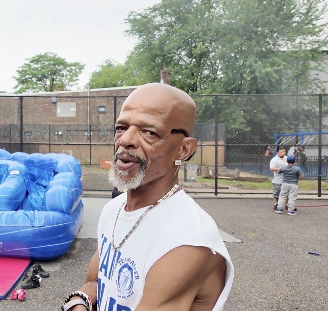 Raeshay, longtime referee and Team Walker supporter, at Opening Day 2026